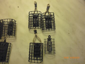 Feedrová krmítka 9 kusů různé gramáže a výrobci - 3