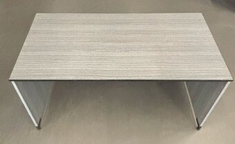 ŚEDÝ DŘEVĚNÝ PSACÍ STŮL - 3