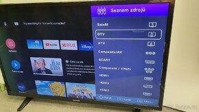 102cm Android Smart TV Sharp, wi-fi, BT, dvb-t2, záruka - 3