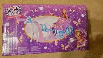 Princezna Sparkle Girlz s koněm a kočárem - 3