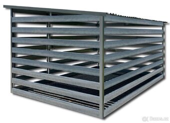 Kotec Superstal 3X2 s vodorovnými panely a kováním - 3
