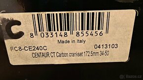 převodník Campagnolo Centaur Carbon Compact 50/34z. - 3