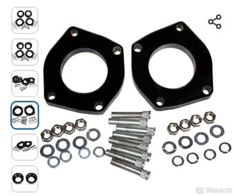 Jeep Commander, Grand Cherokee Lift kit, zvedací sada. - 3