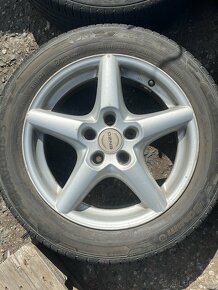 16" ALU kola ENZO 5x110 obuté na 205/55 R16 letní - 3