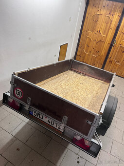 Privesny vozik za auto, přívěs VYPOS 2100 x 1150 mm 750kg - 3