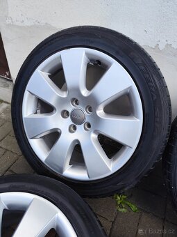 ALU 5x112 r18 AUDI + LETNÍ PNEU - 3