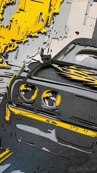 3D obraz auta Pontiac Firebird - 3