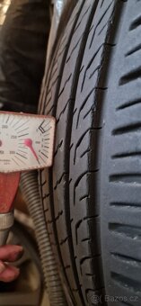 Letní pneu Barum Bravuris 5HM 205/55 R16 +disky+poklice 4 ks - 3