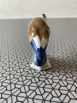 Malá porcelánová soška kakadu - značeno - 3