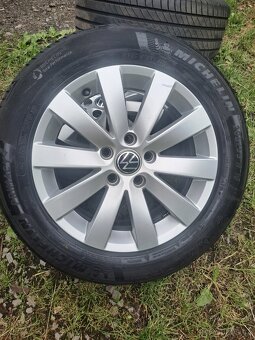 Alu kola 5x112 originál VW 205/55 R16 - 3