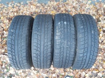 4xObutá zimní sada kol na RENAULT CLIO Rok 2007 185/60 R15 - 3