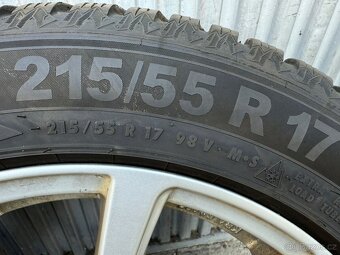 17" Elektrony 5x112 so zimnymi pneu 215/55 R17 - 3