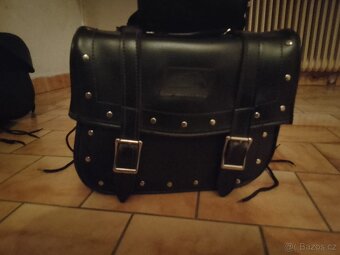 Kožené brašny na choppera - 3