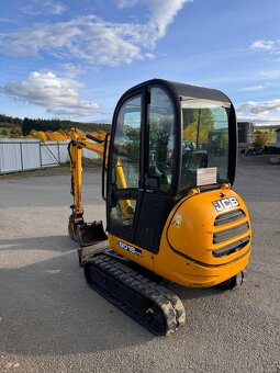 Minibagr JCB 8018 rok 2008 2x lzice - 3