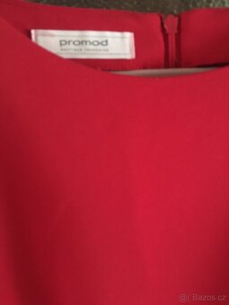 Šaty červené Promod velikost 38 - 3