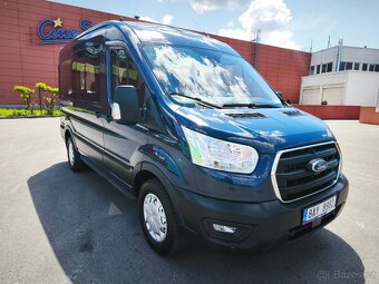 Ford Transit Mhev L2 2.0 TDi Ecoblue 96kw,9-místný,DPH,1.maj - 3