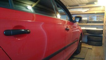 ČIERNE a KARBONOVE kľučky krytky klučiek dveri - 3