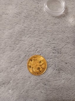 Zlatá mince Franz Josef 1915 - 3