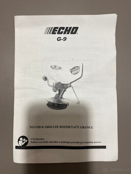 Rozmetač granulí, posypové soli a osiv ECHO G-9 - 3
