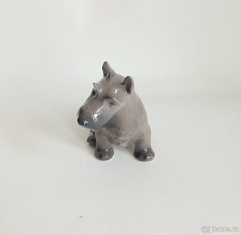 Porcelánová figurka psa - Královská Kodaň - 3