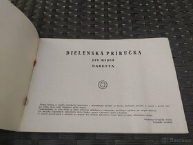 Dielenská príručka Jawa babetta 228 - 3