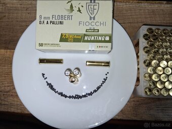 prodam DLOUHE 9mm brokove naboje FLOBERT-FIOCCHI - 3