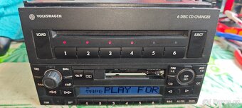 Originální autorádio VW Gamma 5 + VW CD měnič - 3