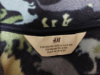 Fleece flís mikina HM, vel. 134/140 - 3