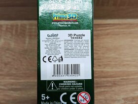 PRIME 3D Puzzle Skákající kotě 3D 100 dílků - 3