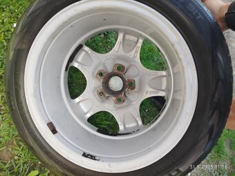 ALU kola 5x112 r16 s pneu 205/55 r16 91T zimní - 3
