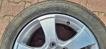 Alu kolo originál Škoda Octavia 5x112 6,5x16 ET50 205/55r16 - 3