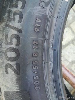 205/55/17 letni pneu CONTINENTAL a HANKOOK 205 55 17 - 3