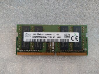 16GB DDR4 SODIMM (notebook RAM) - 3
