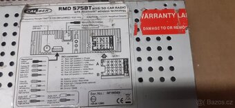 Autorádio Caliber RMD 575BT + LCD MONITOR OPĚRKY HLAVY - 3