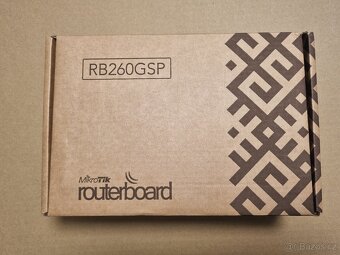 MikroTik managed Switch RB260GSP, 5x GbE PoE, SFP, SwOS, PSU - 3