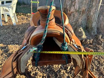 Westernové sedlo pro chlapa - 3