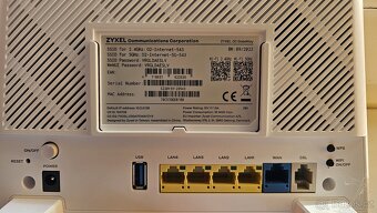 Zyxel GateWay modem 1 rok stary + Terminator CETIN - 3