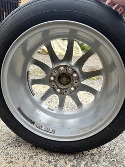Originální BMW ALU kola + zimní pneu - 3