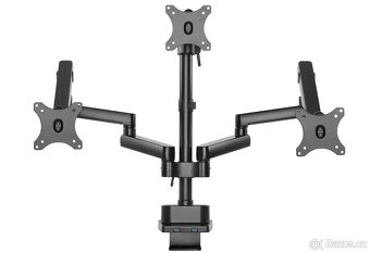 Držák na 3 monitory - AlzaErgo Arm T10B Essential USB - 3