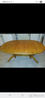 Velky masiv rozkládací Stůl - 3