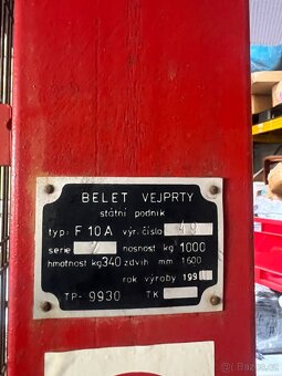 Ručně vedený vysokozdvižný vidlicový vozík - 3