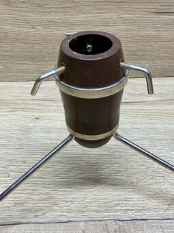 stojan na stromeček stojánek vánoční stromeček retro stojan - 3