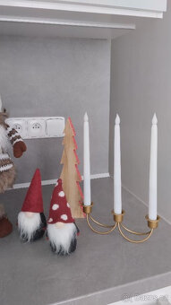 VÁNOČNÍ DEKORACE - SKŘÍTEK, STROMEČEK, SVÍCEN - 3