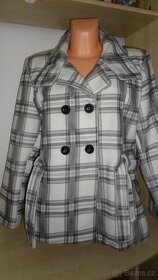 Dámský flaušový kabátek 44-46 - 3