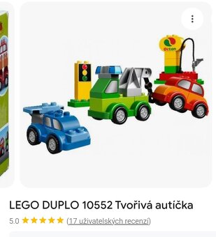 Lego Duplo tvořivá autíčka 10552 - 3