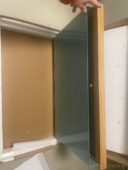 Modrý vyklápěcí stůl Woodman Banti - 3