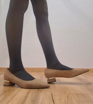 Semišové lodičky - 3