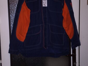 montérky  blůza - silnější materiál - praná - 3