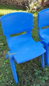 Dětská židle plastová - 2ks - 3
