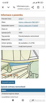Prodám ornou půdu - Ostrov u Macochy,1623 m2 - 3